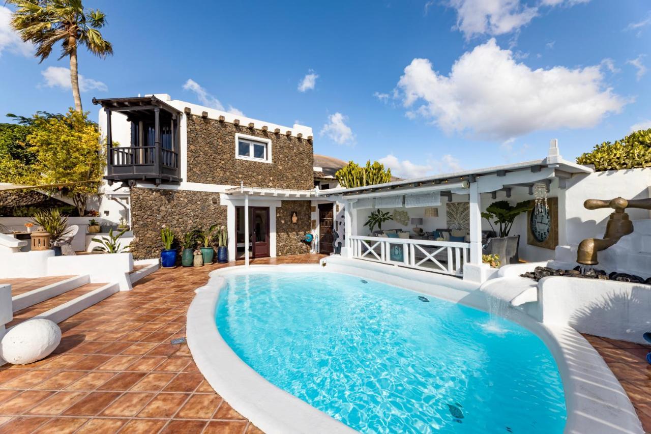 Deluxe Designer Historic Villa Via Lactea, Panoramic Sea Views, Own Private Heated Pool And Subtropical Garden La Asomada  Exterior foto